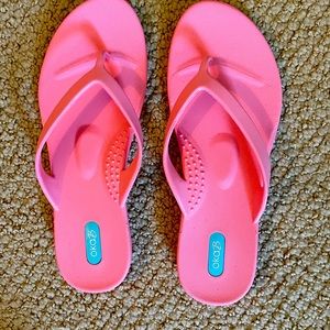Brand new Oka flip flops